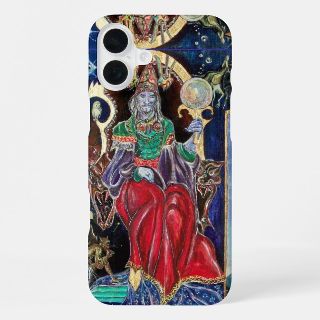 Coque iPhone NEUROMANCER Roi Magicien (Verso)