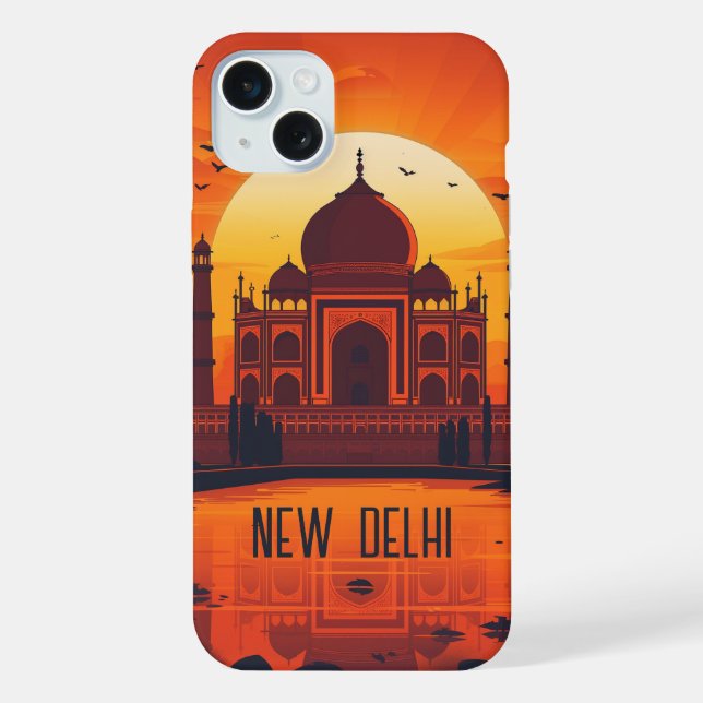 Coque iPhone New Delhi (Verso)