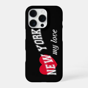 Coque iPhone 16 Pro New York, mon amour