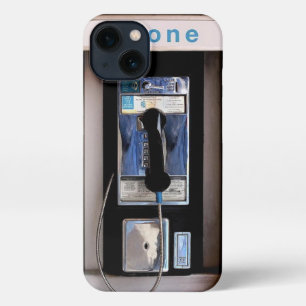 Etui iPhone 13 New York Public Pay Phone, Retro Phone Booth