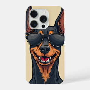 Coque iPhone 15 Pro Nice Doberman