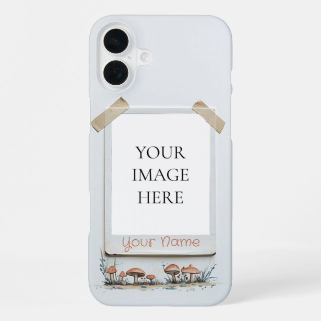 Coque iPhone Nid de champignons (Verso)