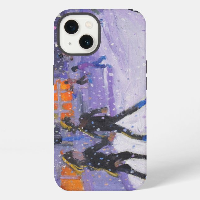 Coque iPhone Night skaters Derby 2014 (Verso)