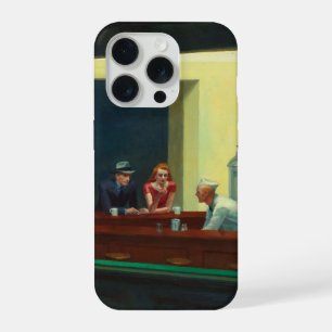 Coque iPhone 15 Pro Nighthawks peinture d'Edward Hopper
