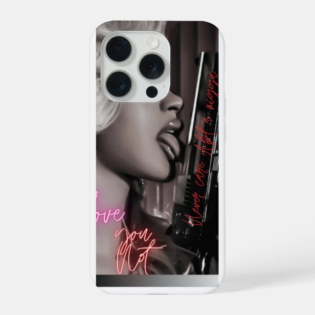 Coque iPhone No love (Verso)