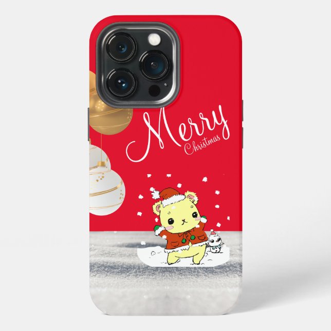 Coque iPhone Noël (Dos)