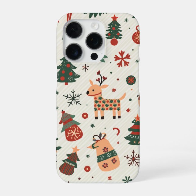 Coque iPhone Noël (Verso)