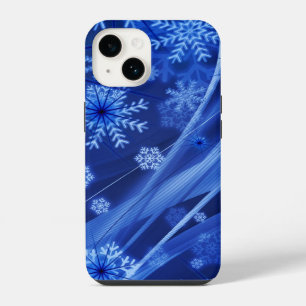 Coque Pour iPhone 14 Noël des Flèches de neige en hiver