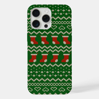 Coque iPhone 15 Pro Max Noël Motif doux et moche