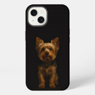 Etui iPhone 13 Noir 4 Luxe iPhone 13, Yorkshire Terrier
