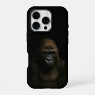 Coque iPhone 16 Pro Noir 4 Luxe iPhone 16 Pro, Gorille