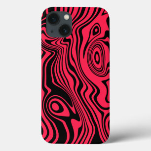 Coque iphone noir et rouge - Choisir la couleur