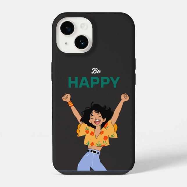 Coque iPhone Noir pur, (Verso)