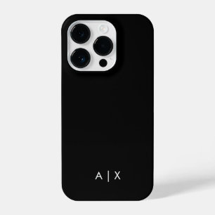 Coque Pour iPhone 14 Plus Nom de couple simple monogrammé