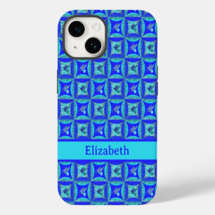 Coque Pour iPhone 14 Nom de la colombe bleue dans le trou de la porte d
