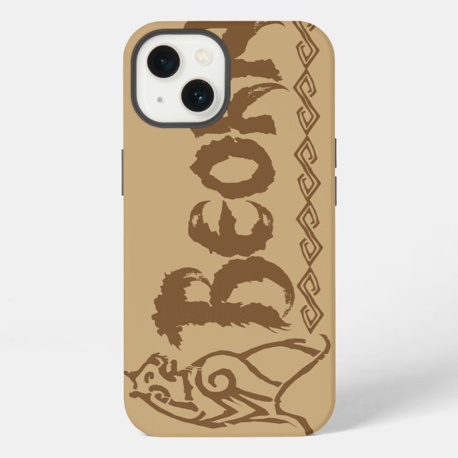 Coque iPhone Nom de l'ours BEORN™ (Verso)