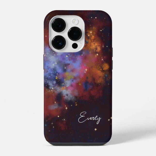 Coque iPhone nom de nébuleuse rouillée   (Verso)