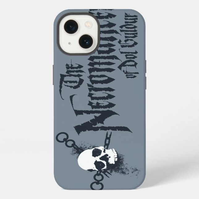 Coque iPhone Nom du Necromancer (Verso)