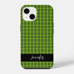 Coque Pour iPhone 14 Nom personnalisable Kiwi fruit motif