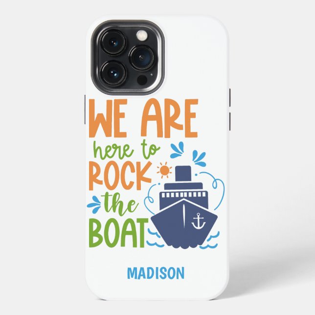 Coque iPhone Nom personnalisé (Verso)
