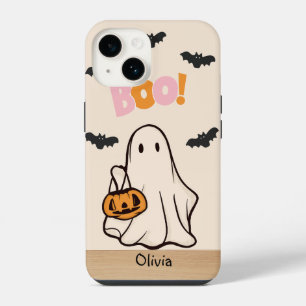 COQUE POUR iPhone 14 NOM PERSONNALISÉ HALLOWEEN