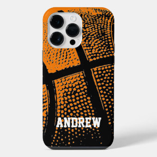 Coque Pour Pour iPhone 14 Pro Max Nom personnalisé impression sportive de basketball