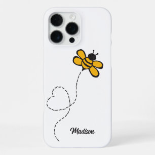 Coque iPhone 16 Pro Max Nom personnalisé Love Bee