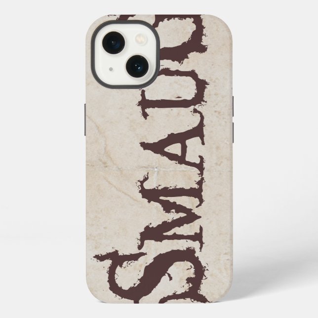 Coque iPhone Nom SMAUG™ (Verso)