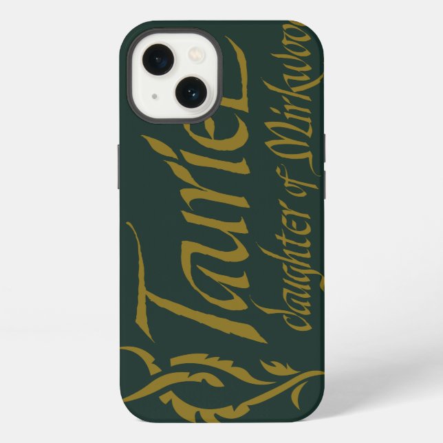 Coque iPhone Nom TAURIEL™ (Verso)