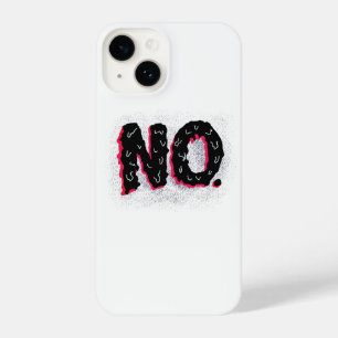 Coque Pour iPhone 14 Non : Déclaration négative manuscrite