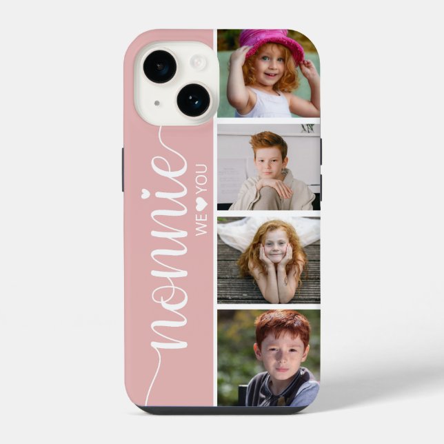 Coque iPhone Nonnie 4 Photo (Verso)