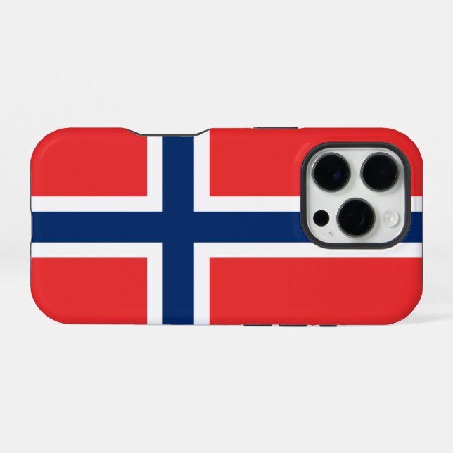 Coque iPhone Norvège (Verso Horizontal)