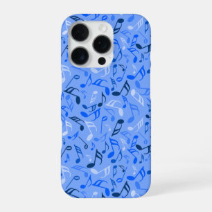 Coque iPhone 16 Pro Notes de musique colorée