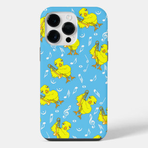 Coque Pour Pour iPhone 14 Pro Max Notes de musique Trombone Chick