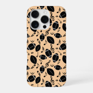 Coque iPhone 16 Pro Notes musicales Footballs