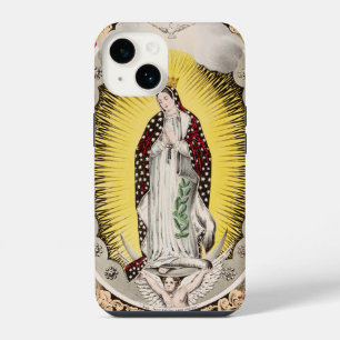 Coque Pour iPhone 14 Notre-Dame de Guadalupe