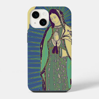 Coque Pour iPhone 14 notre dame de guadalupe