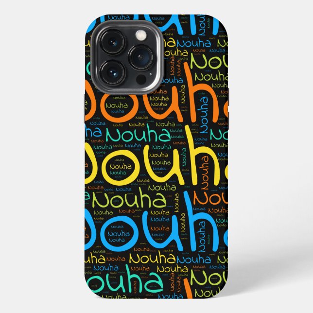 Coque iPhone Nouha (Verso)