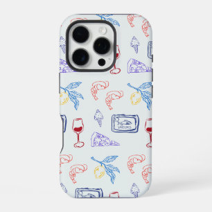 Coque iPhone 16 Pro Nourriture côtière italienne