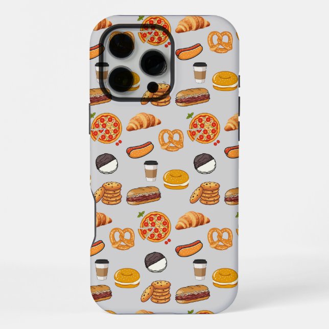 Coque iPhone Nourriture de rue de New York (Verso)