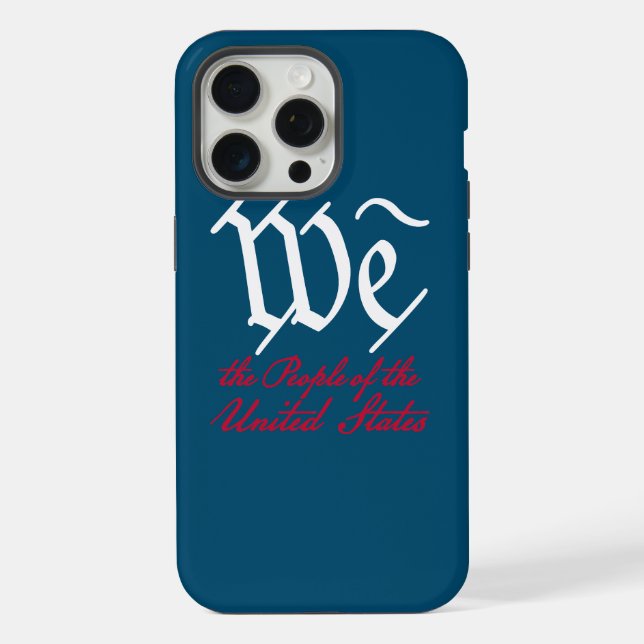 Coque iPhone Nous le peuple 2 (Verso)
