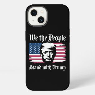 Etui iPhone 13 Nous, le peuple, soutenons Donald Trump, soutien 2