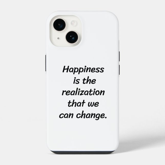 Coque iPhone Nous pouvons changer de boîtier iPhone (Verso)