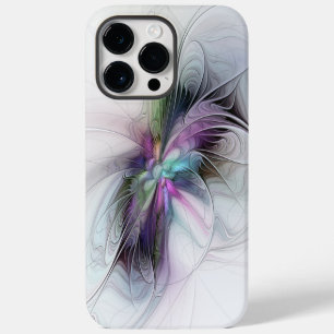 Coque Pour Pour iPhone 14 Pro Max Nouvelle vie, art fantastique abstrait coloré frac