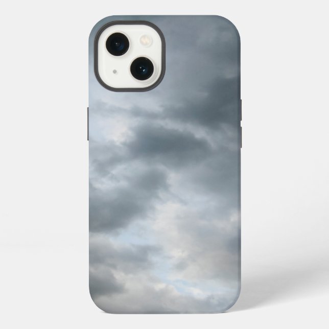 Coque iPhone Nuages d'orage se dissipant (Verso)