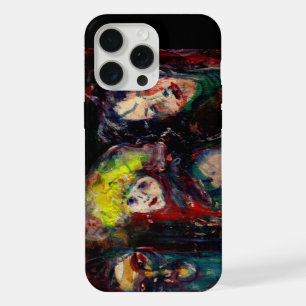 Coque iPhone 15 Pro Max NUIT DE CARNAVAL À VENISE Masques de masquerade vé