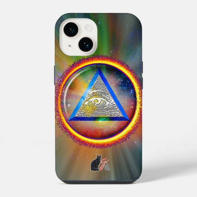 Coque iPhone Objectif de la Providence (Verso)