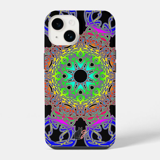 Coque iPhone Objet d’art Spectra Glyph (Verso)