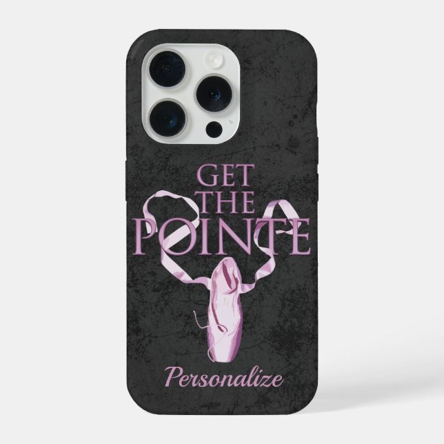Coque iPhone Obtenir la pointe (danse) (Verso)