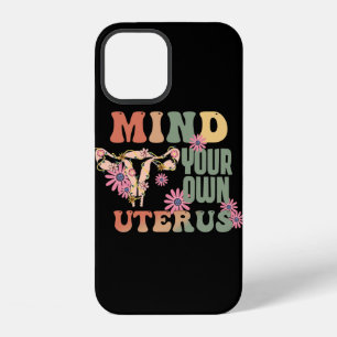 Coque iPhone 12 Occupe-toi de ton utérus